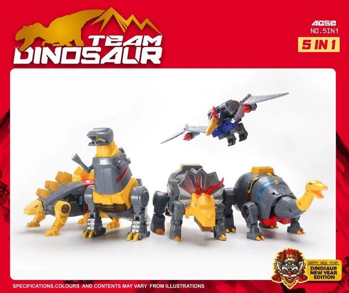 Image Of New Year Of The Dragon Limited Edition 5 Pack From MechFansToys  (2 of 5)